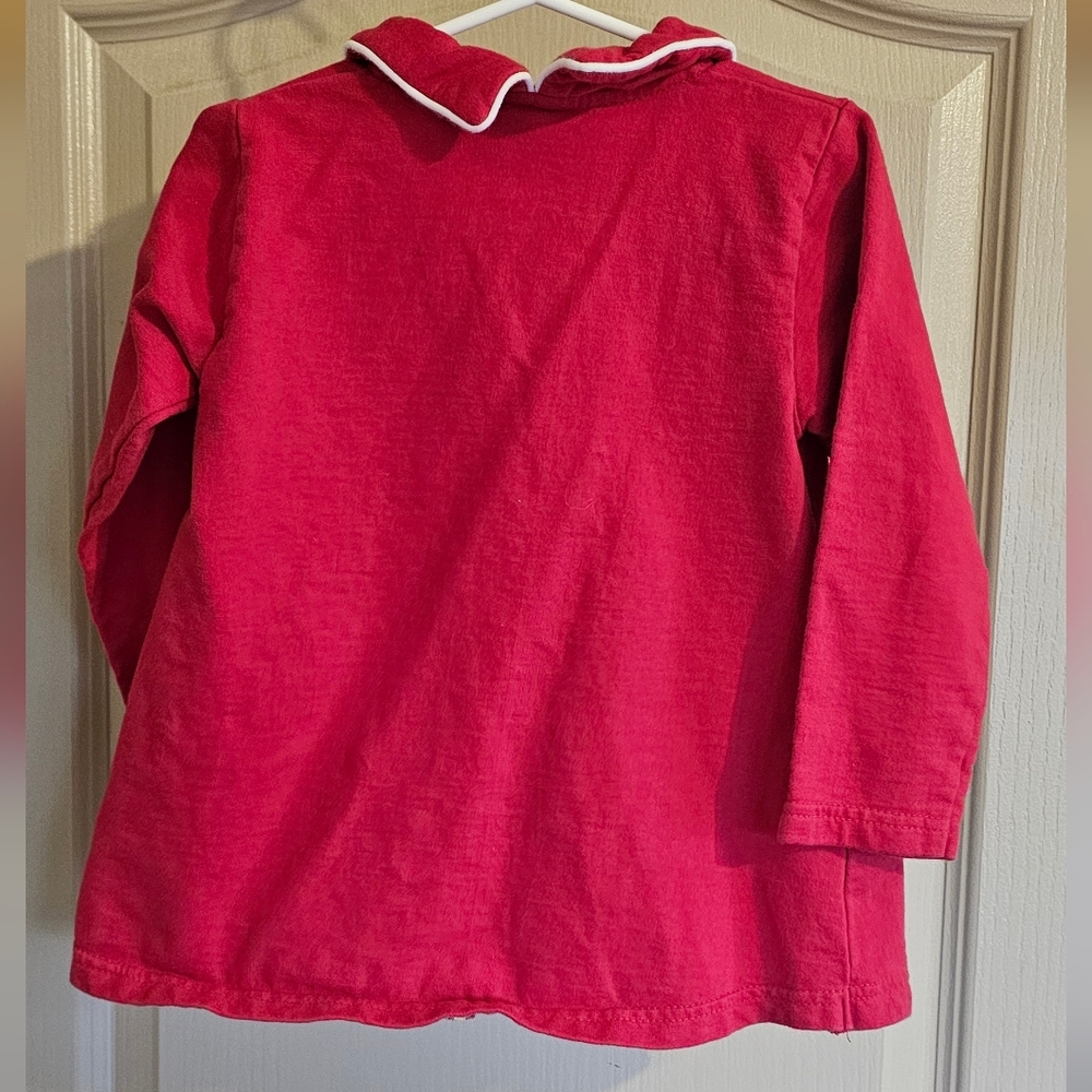 Baby Crew 4T Adorable Christmas Dress With Christmas Tree Buttons - Picture 4 of 4